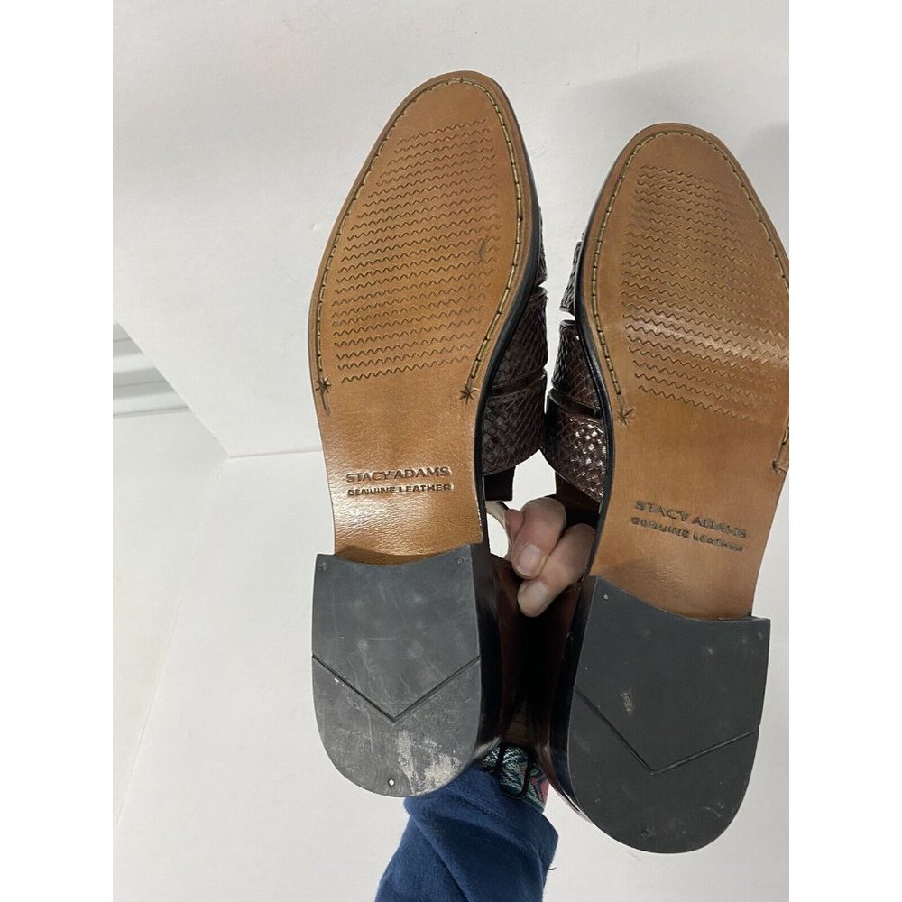 Stacy Adams brown leather casual shoe 12 M - Picture 7 of 7